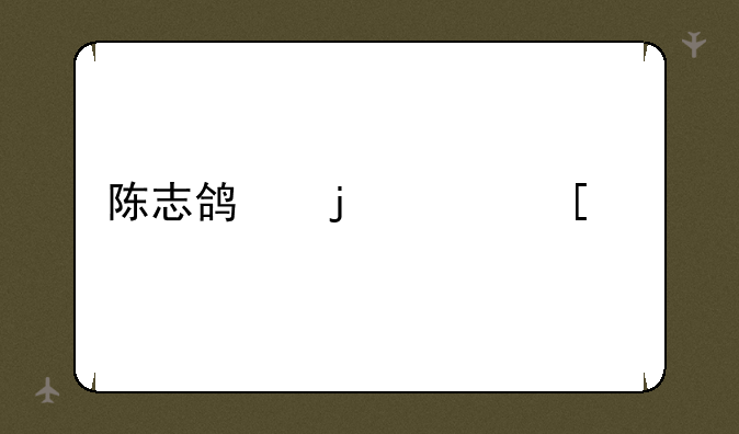 陈志鸿的其他评价