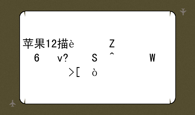 苹果12描述文件已损坏且无法读取？