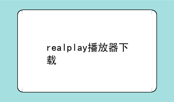 realplay播放器下载