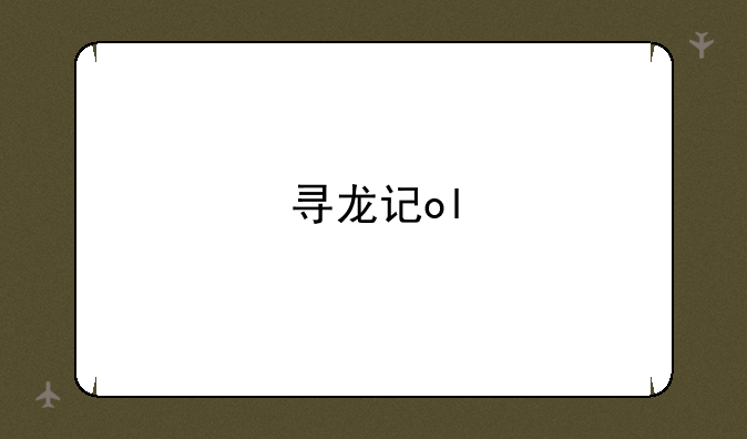 寻龙记ol